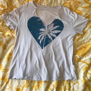NORDSTROM RACK cutout T-shirt